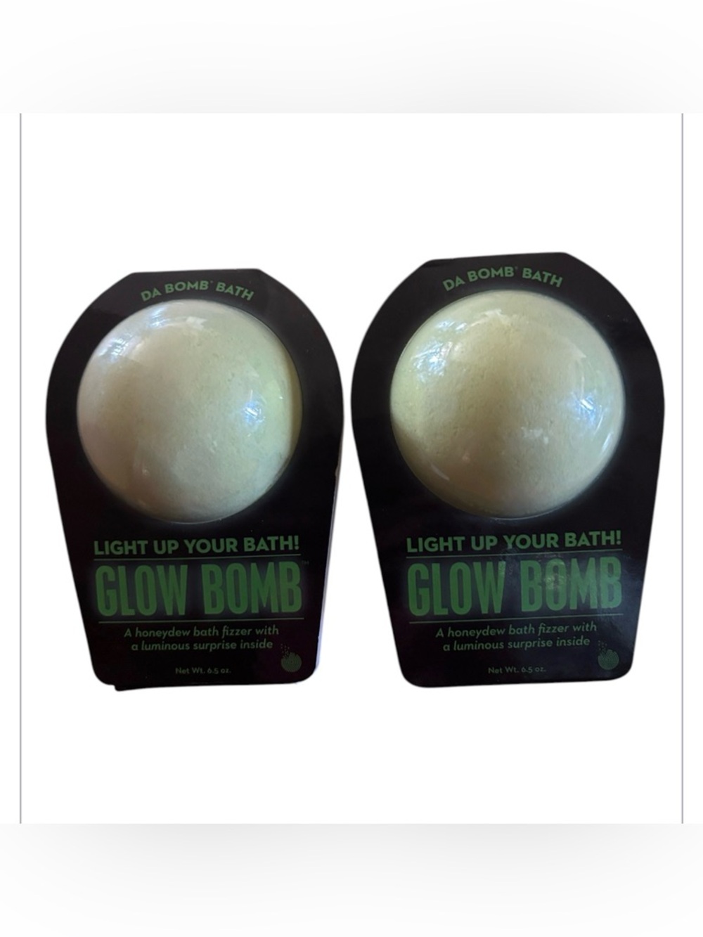 Da Bomb Bath | Light Up Your Bath! Glow Bomb | Da Bomb Bath Honeydew Bath Fizz 2